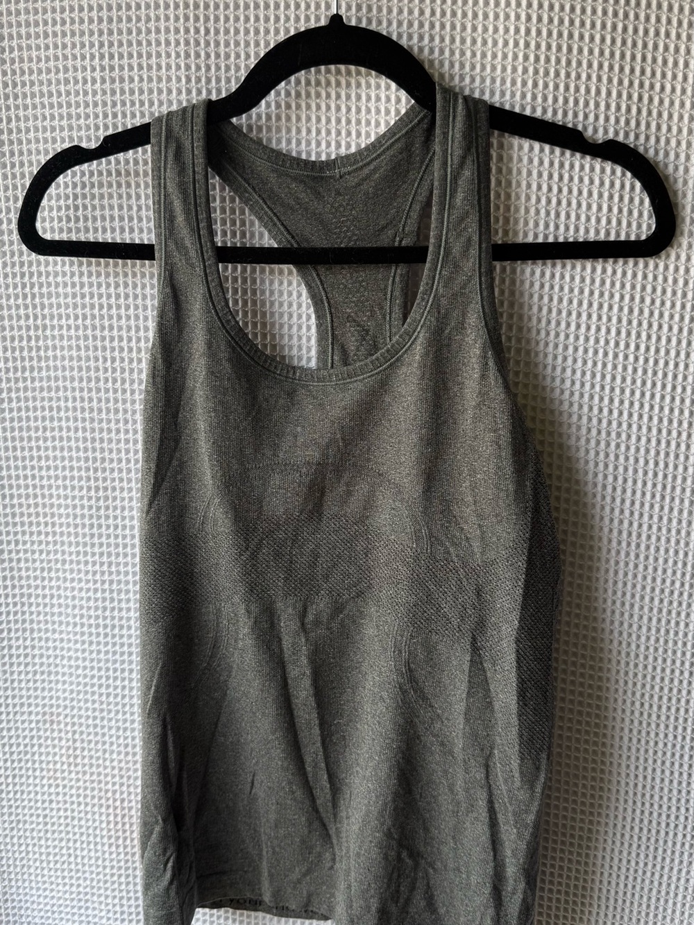 lululemon athletica Gray Racerback Tank